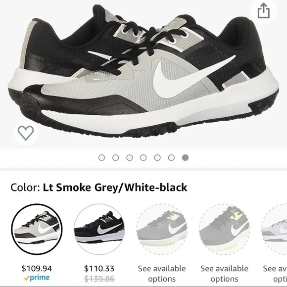 Nike Varsity Compete Tr 3 Mens Training Shoe - Picture 8 of 8